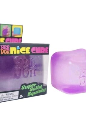 Nice Cube Purple Super Solid Squish Toy